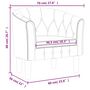 Voir la diapositive 6 : VIDAXL Chaise cabriolet gris fonce velours