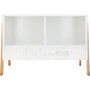 Voir la diapositive 2 : Atmosphera Kids Meuble de rangement enfant Douceur - L. 60 x H. 40 cm - Blanc