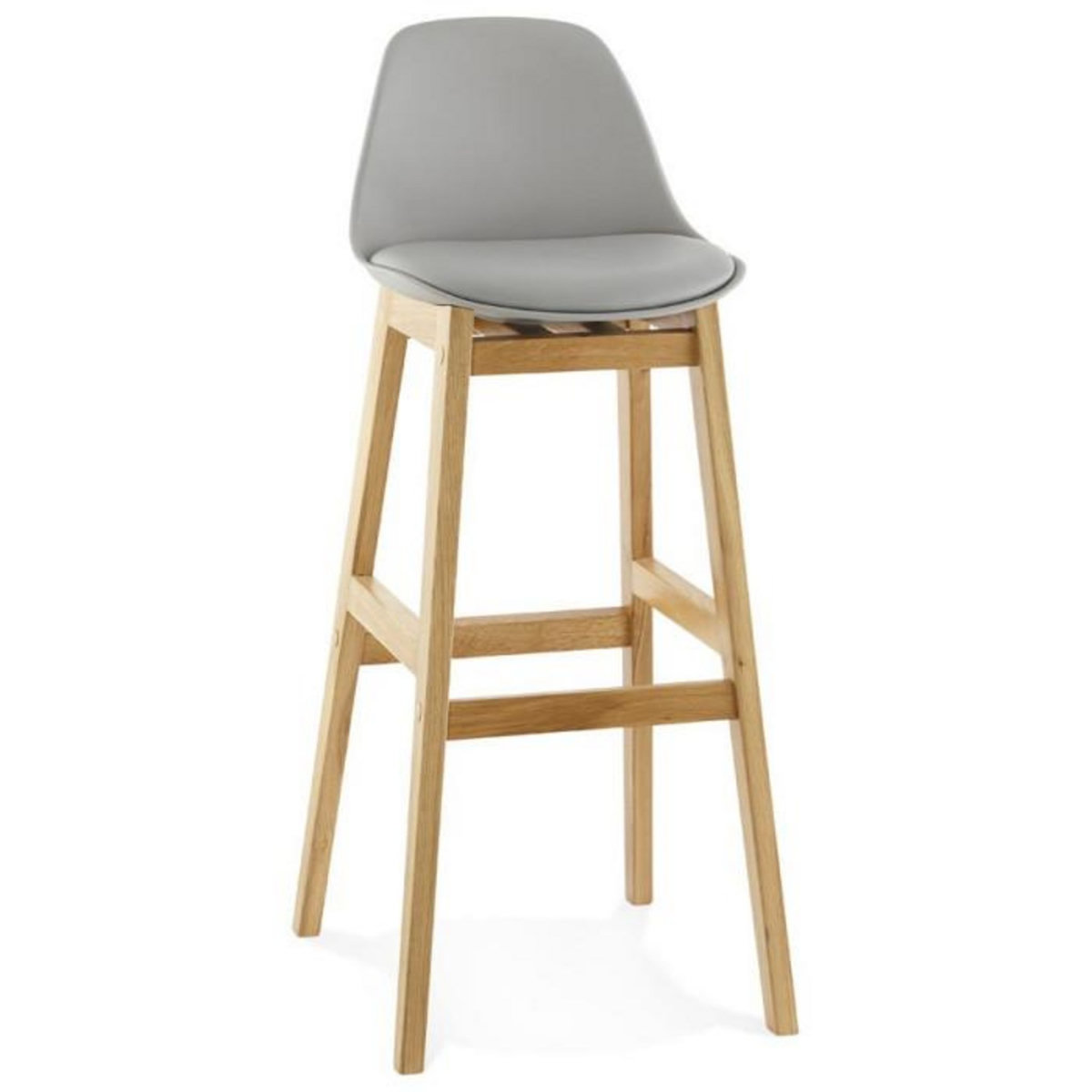 Paris Prix Tabouret de Bar Design  Lund  102cm Gris