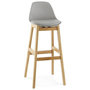 Voir la diapositive 2 : Paris Prix Tabouret de Bar Design  Lund  102cm Gris