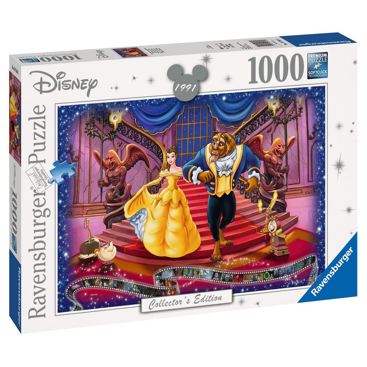 RAVENSBURGER Puzzle 1000 pièces La Belle et la Bête