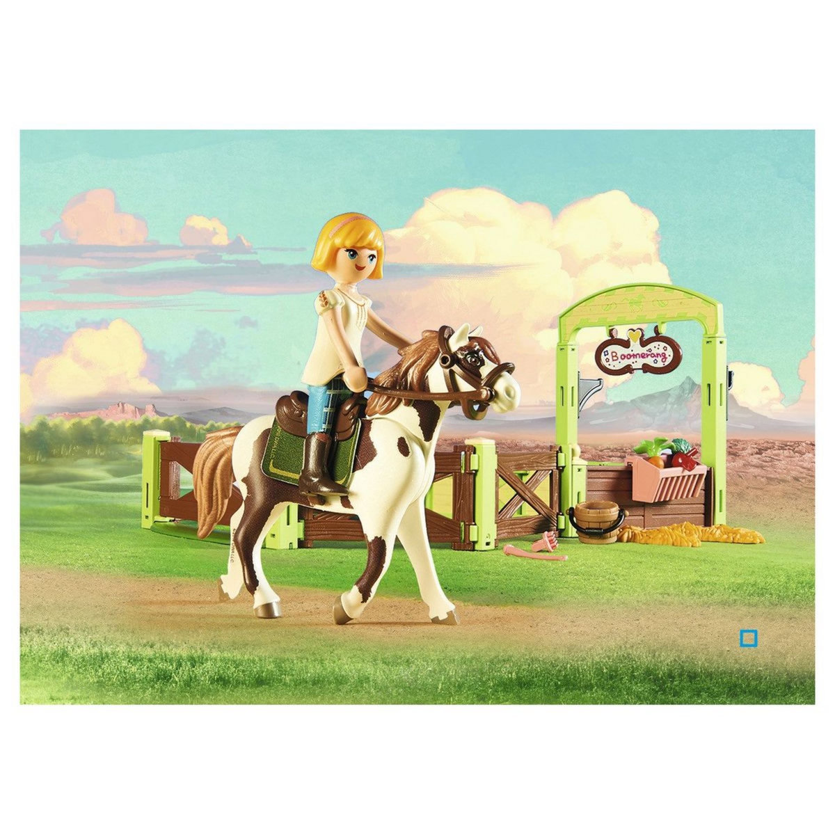 PLAYMOBIL 9480 - Spirit - Abigaëlle et Boomerang avec box