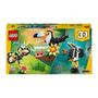 Voir la diapositive 6 : LEGO LEGO® Creator 3 en 1 31173 Animaux sauvages le toucan tropical