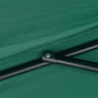 Voir la diapositive 5 : OUTSUNNY Demi parasol, parasol de balcon 5 entretoises métal polyester 2,69L x 1,38l x 2,36H m vert