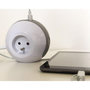 Voir la diapositive 5 : WATT AND CO Multiprise USB Wattball Blanc - Gris