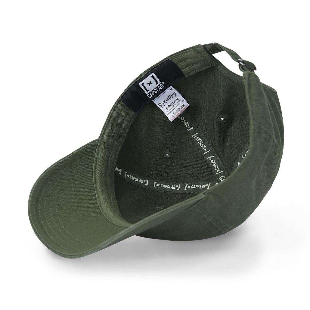 CAPSLAB Casquette homme dad cap Rick and Morty Capslab