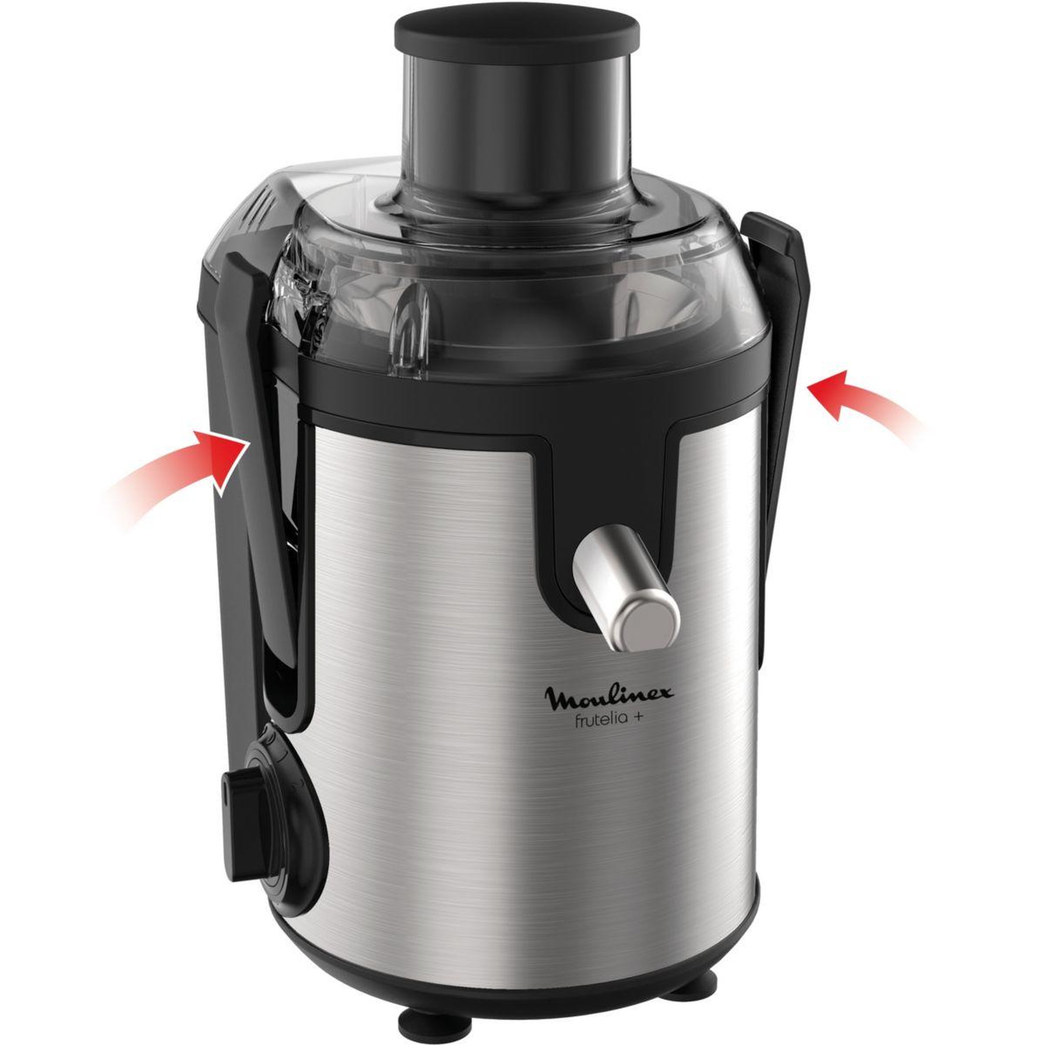 Voir la diapositive 4 : MOULINEX Centrifugeuse frutelia plus metal moulinex