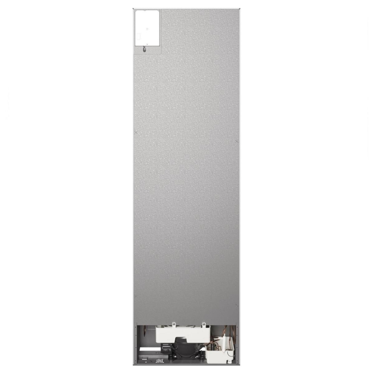 Candy Réfrigérateur combiné 60cm 378l ventilé silver - CCE3T620FS
