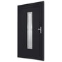 Voir la diapositive 4 : VIDAXL Porte d'entree anthracite 98x208 cm PVC