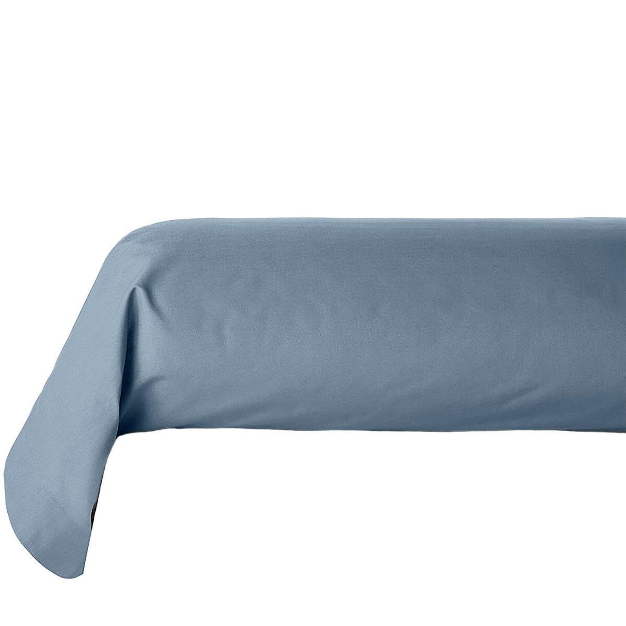 ATMOSPHERA Taie de traversin  alban  85x185cm bleu orage