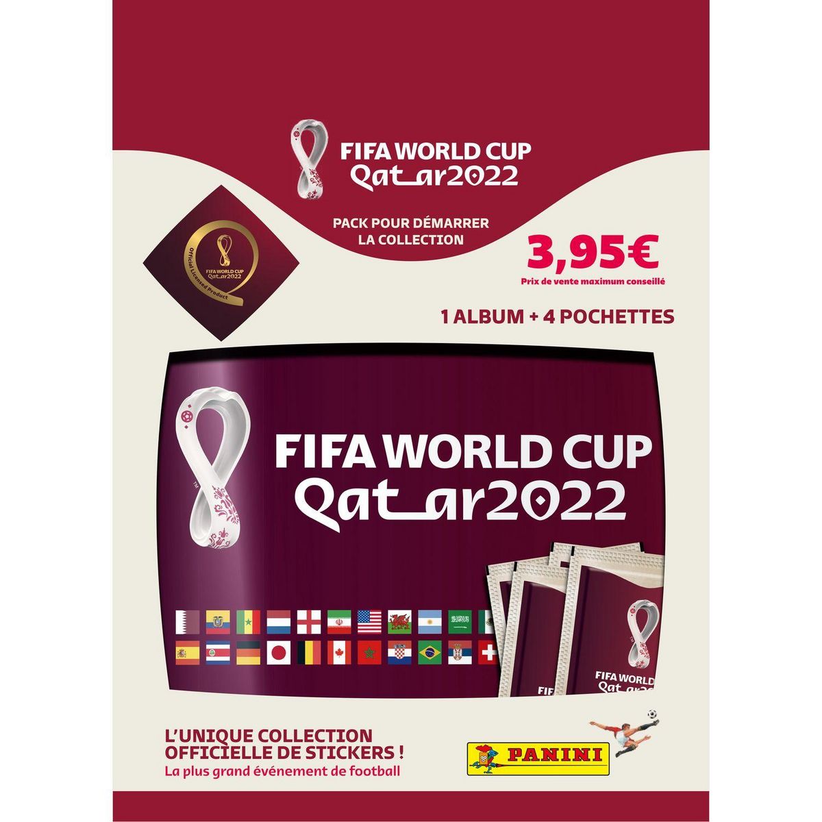 PANINI OS 1 Album + 4 pochettes