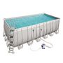 Voir la diapositive 1 : BESTWAY Piscine tubulaire 6,71x3,66x1,32 m - rectangulaire