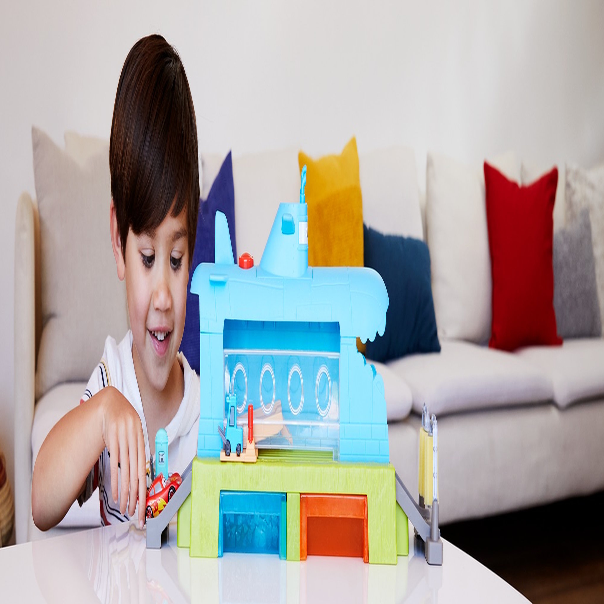 Voir la diapositive 4 : MATTEL Cars Station de Lavage Sous-marin