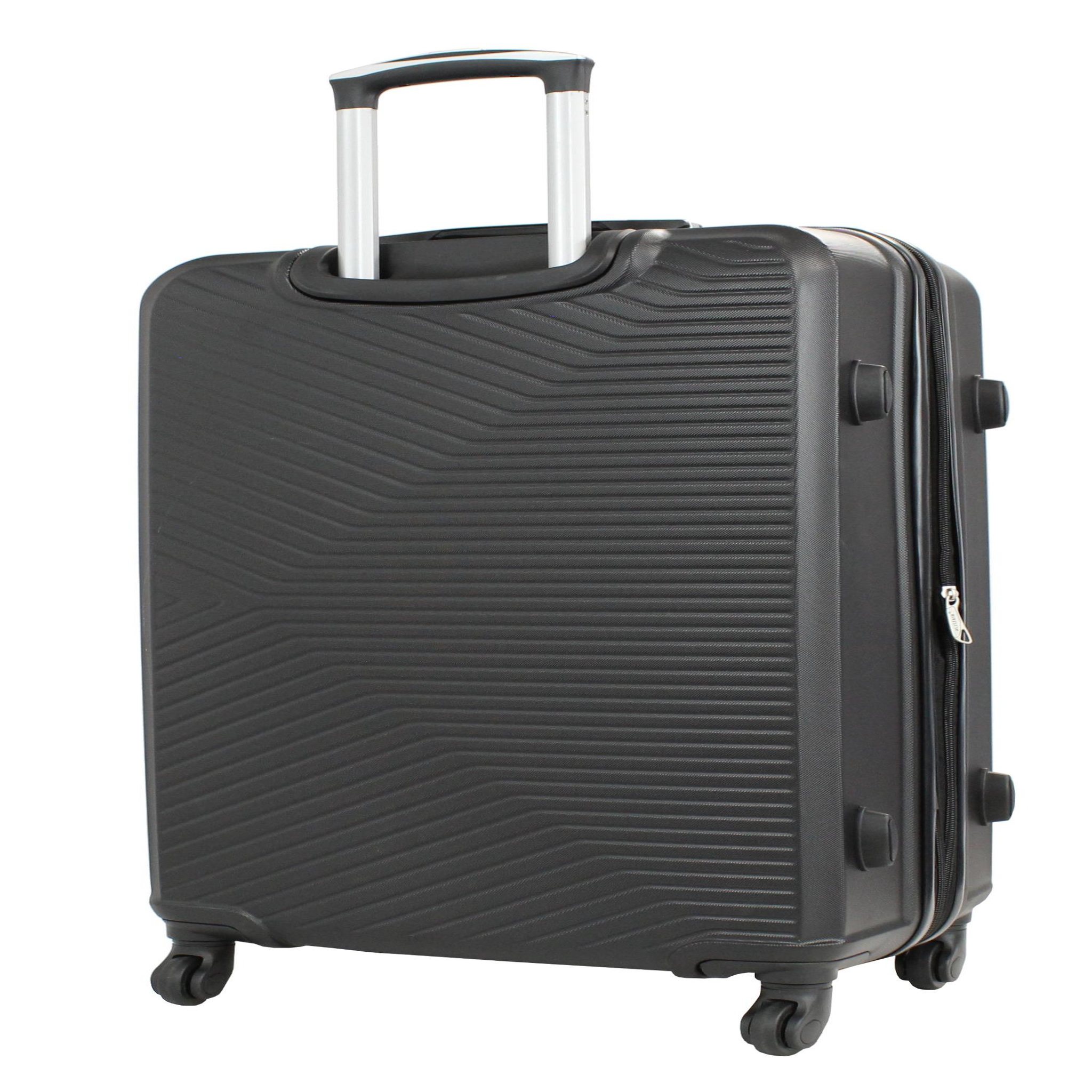 Voir la diapositive 4 : Alistair Valise grande taille Alistair - Collection Iron - 4 roues - ABS ultra résistant