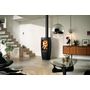 Voir la diapositive 2 : Supra Poêle à bois fonte 10kw noir - 117322