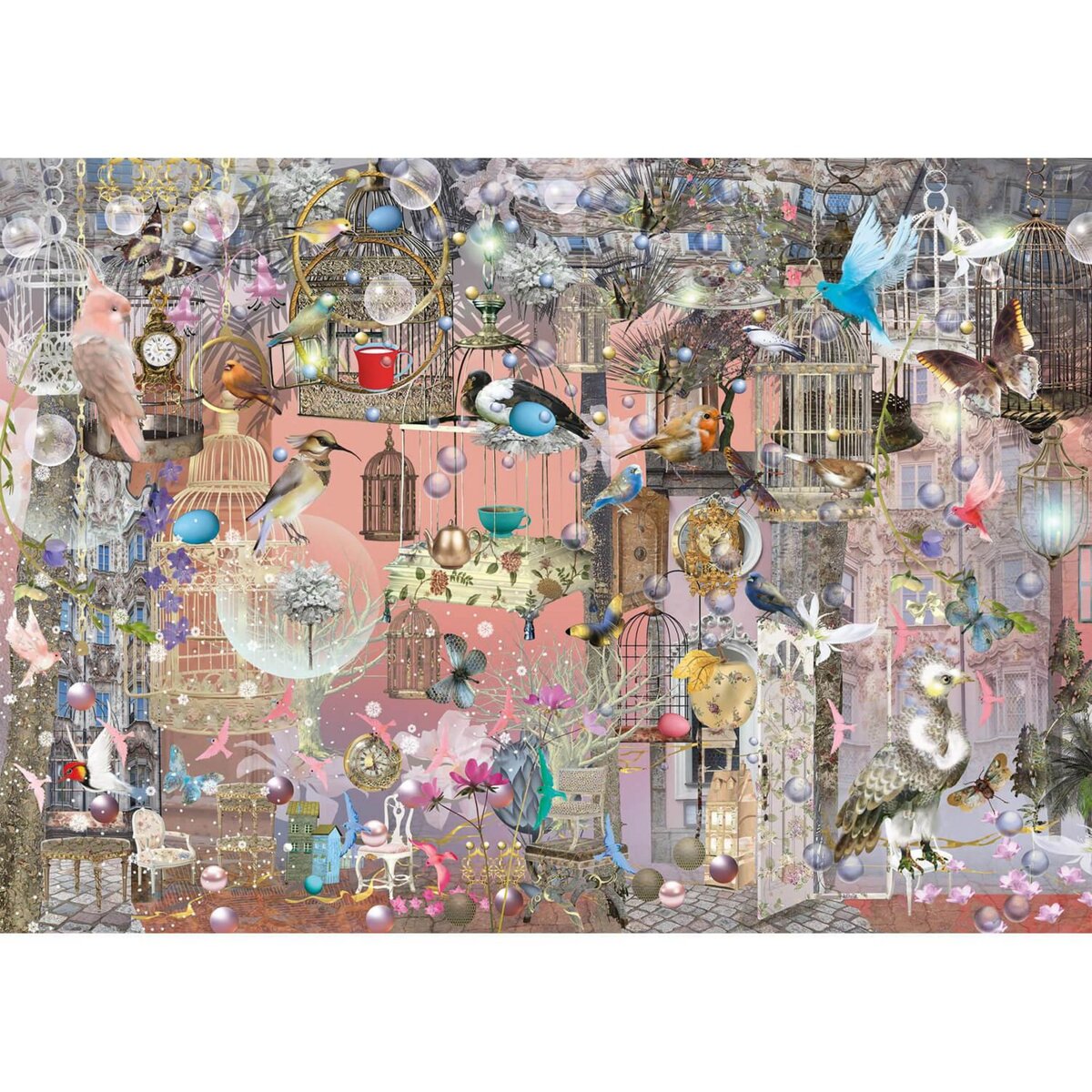 Schmidt Puzzle 1000 pièces : La vie en rose