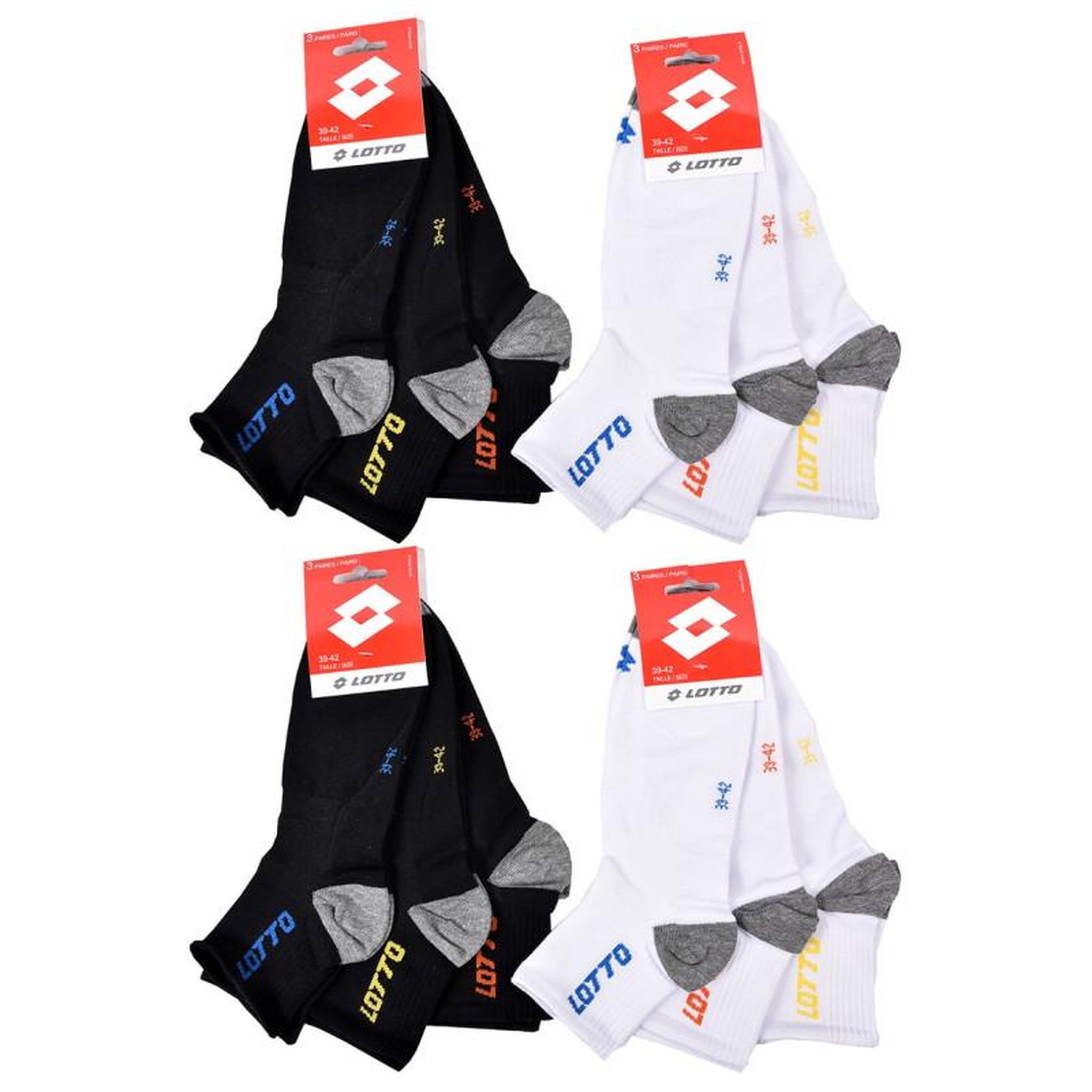 Voir la diapositive 3 : LOTTO Chaussettes Homme LOTTO