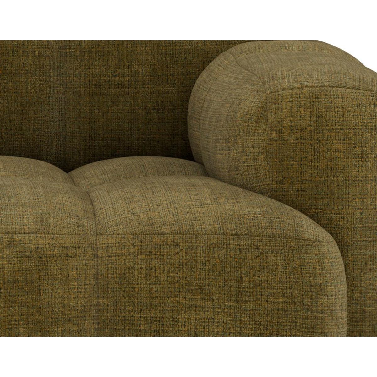 LISA DESIGN Grace - canapé modulable 2 places en velours texturé