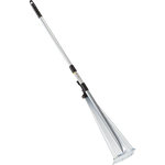 GARDENSTAR Rateau à gazon 15 dents à manche telescopique 122 à 154 cm