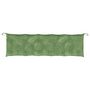 Voir la diapositive 4 : VIDAXL Coussin de banc de jardin motif de feuilles 180x50x7 cm