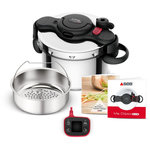 SEB Autocuiseur Clipso Minut Now+ 6L P4900750