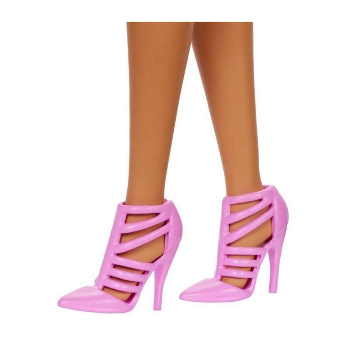 BARBIE Barbie - Poupée Barbie Fashionistas Robe Sans Bretelle Rose avec accessoires - Barbie - HYT94