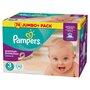 PAMPERS ACTIVE FIT Jumbo + Couches Standard T3 (4-9 kg) Pack de 74 couches