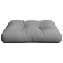 Voir la diapositive 5 : VIDAXL Coussin de palette gris 58x58x10 cm tissu