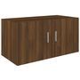 Voir la diapositive 2 : VIDAXL Armoire murale Chene marron 80x39x40 cm Bois d'ingenierie