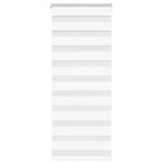 VIDAXL Store zebre blanc 65x150 cm largeur du tissu 60,9 cm polyester