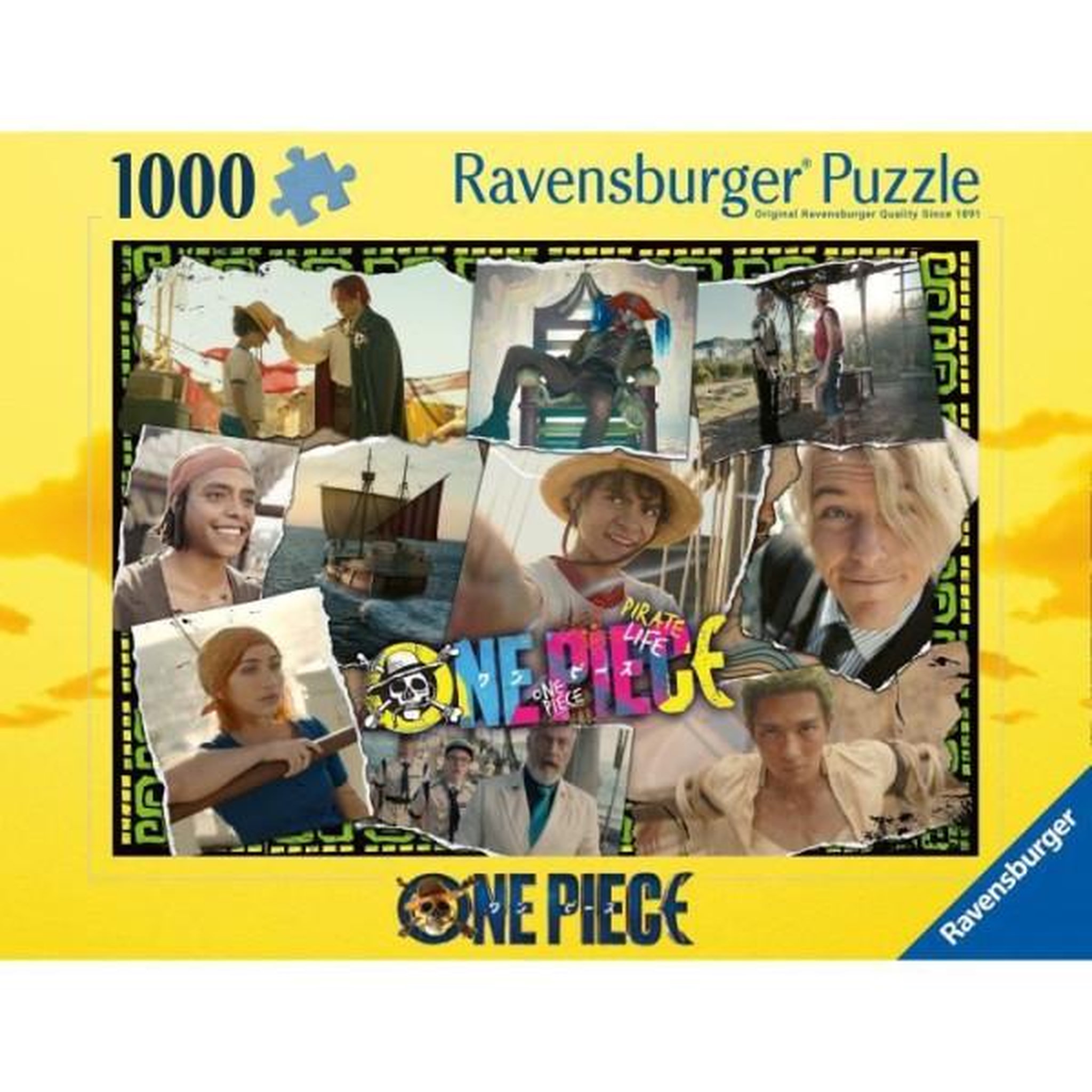 Voir la diapositive 2 : RAVENSBURGER Puzzle 1000 pieces a la recherche de one piece, des 14 ans, puzzle de qualité supérieure, one piece, 12001500, ravensburger