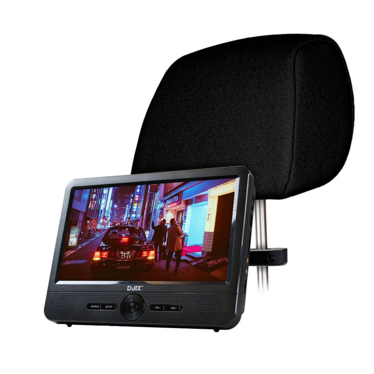 D-JIX Lecteur DVD portable double écran PVS 706-70DP TWIN Double Player