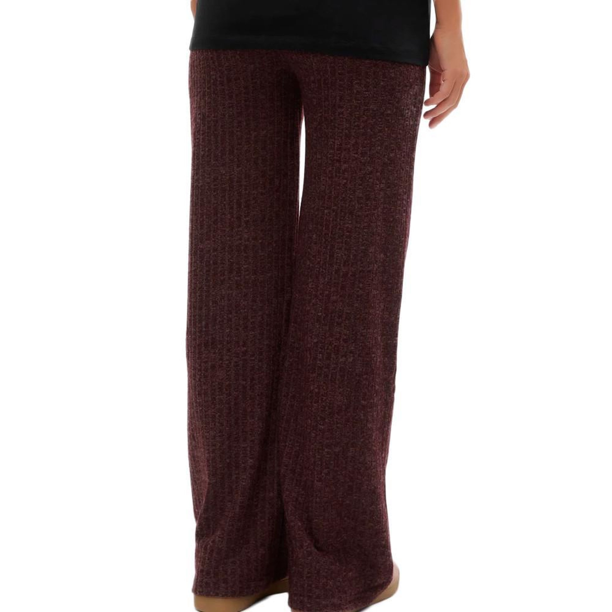 Voir la diapositive 2 : MAMALICIOUS Pantalon Prune Femme Mamalicious Clara