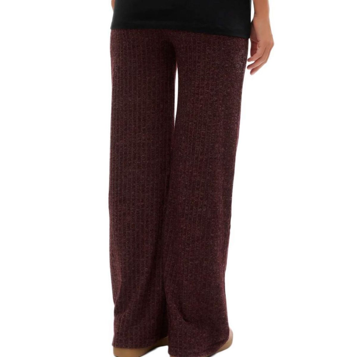 MAMALICIOUS Pantalon Prune Femme Mamalicious Clara
