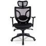 Voir la diapositive 2 : Paris Prix Fauteuil de Bureau Design  Tizera  118cm Noir