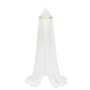 Voir la diapositive 1 : Atmosphera Kids Ciel de lit bordure doré - Hauteur 230 cm - Blanc