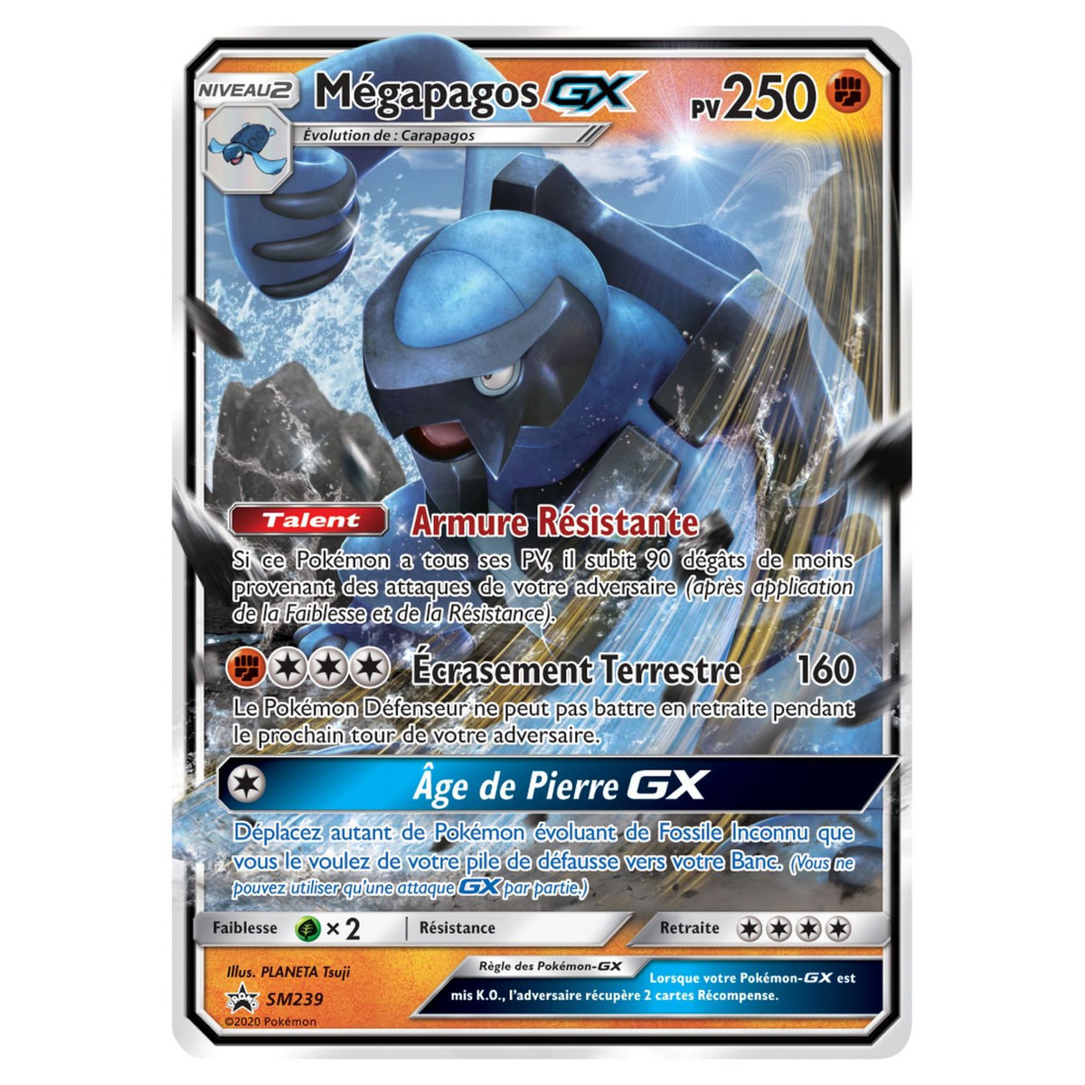 ASMODEE Coffret Mégapagos-GX Pokemon