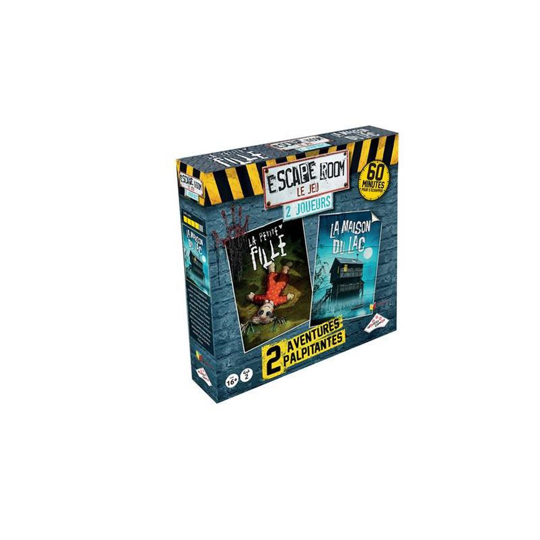 Voir la diapositive 1 : RIVIERA GAMES Jeu classique Riviera Games Escape Room Coffret 2 jeux