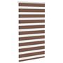 Voir la diapositive 3 : VIDAXL Store zebre marron 75x150 cm largeur du tissu 70,9 cm polyester