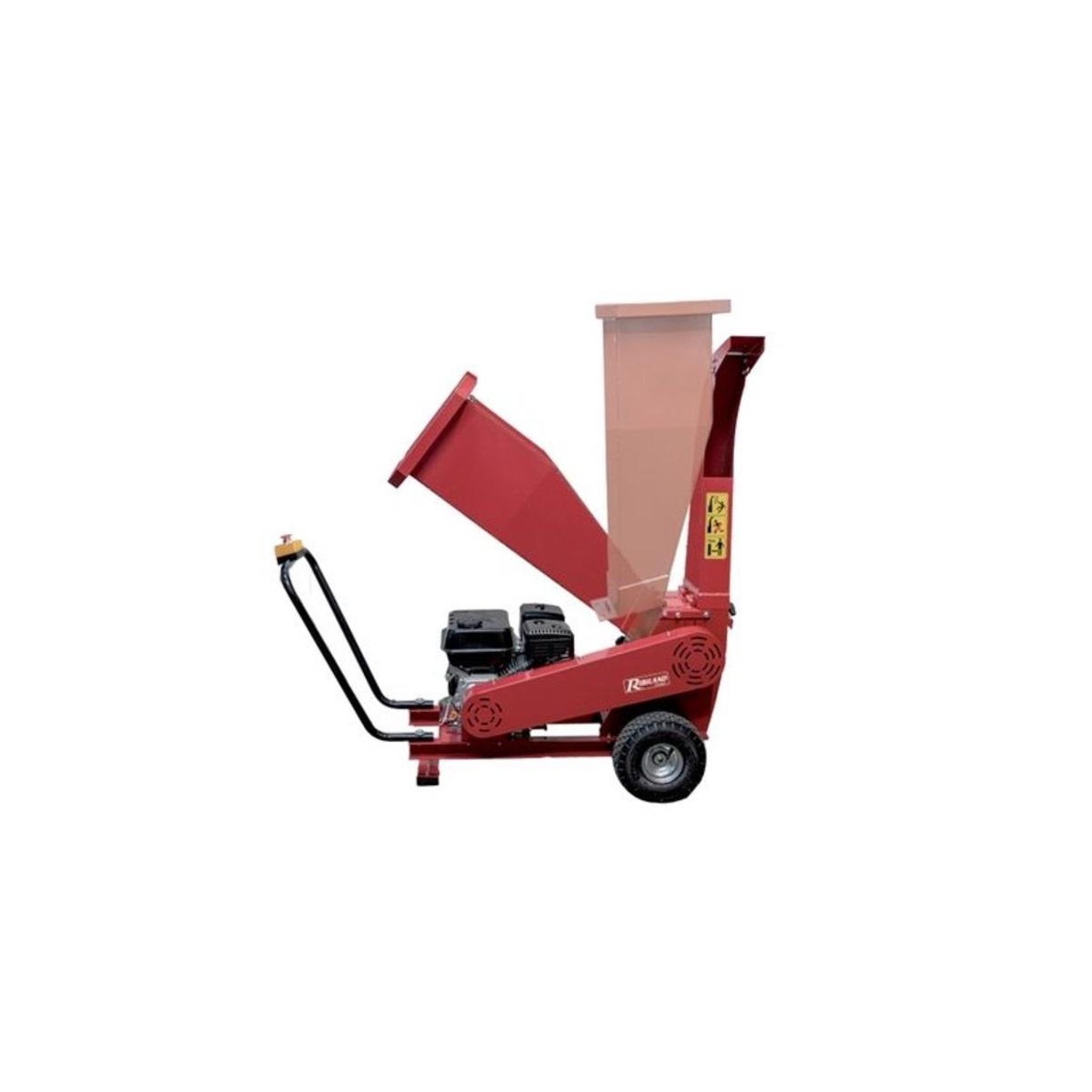 Voir la diapositive 2 : Ribimex Broyeur végétaux thermique 389cc - PRBVB389TH