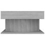 Voir la diapositive 4 : VIDAXL Table basse Sonoma gris 57x57x30 cm Bois d'ingenierie