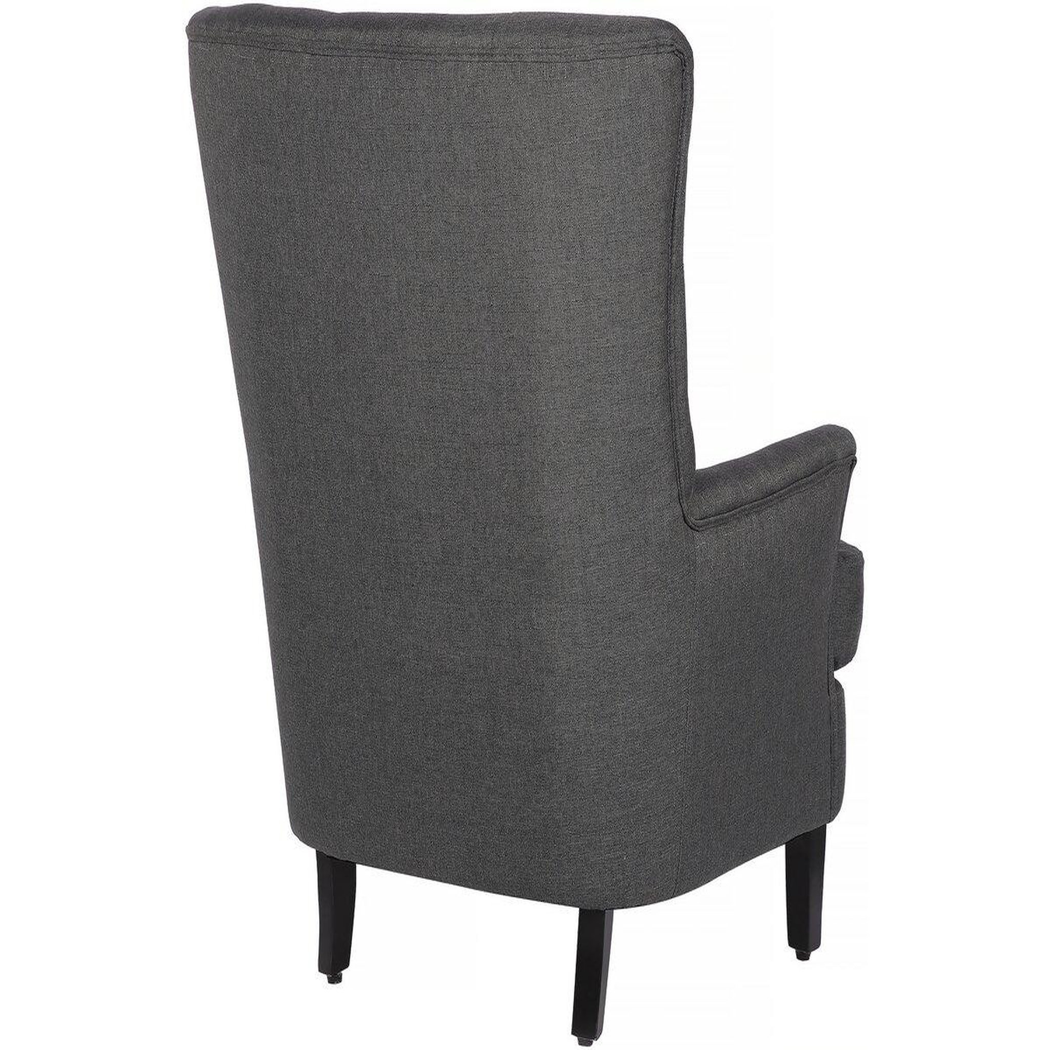 Voir la diapositive 3 : Habitat et Jardin Fauteuil  Arhus  - 1 place - Gris foncé