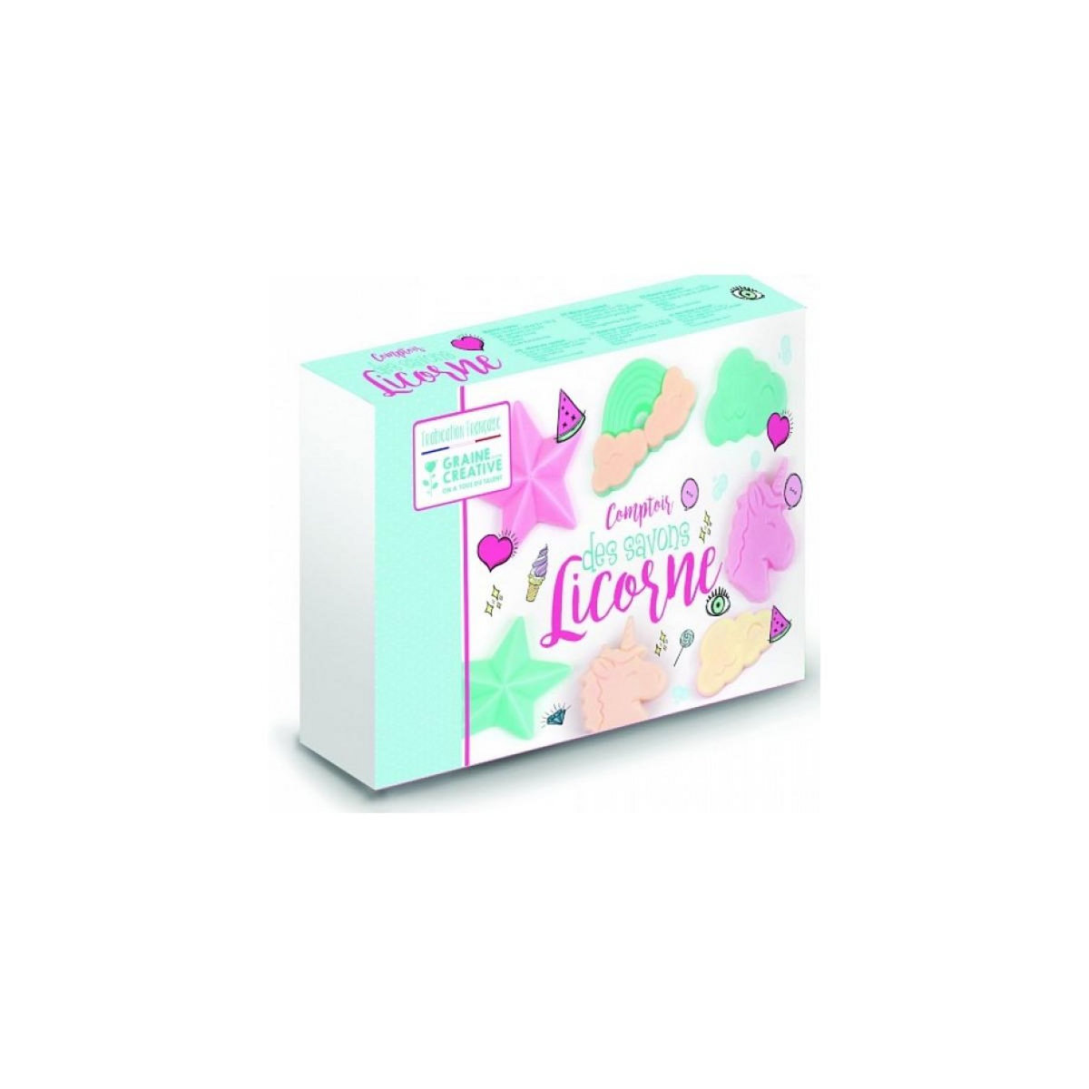 Graine créative Coffret Comptoir des Savons Licorne