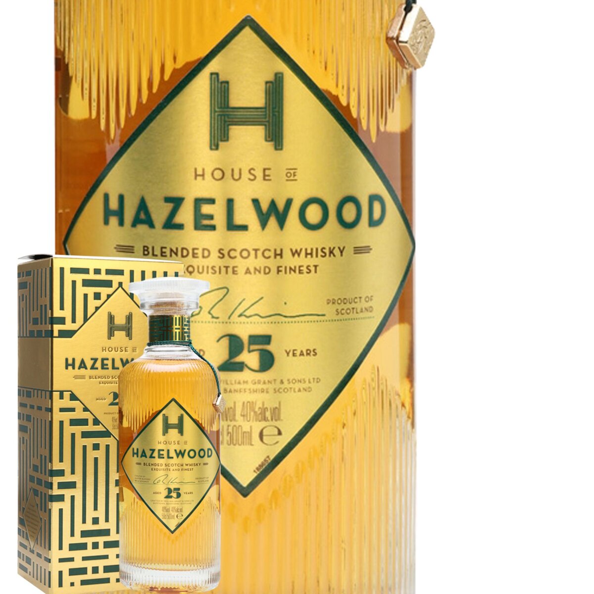 Hazelwood 25ans Whisky Blended 50cl 40°