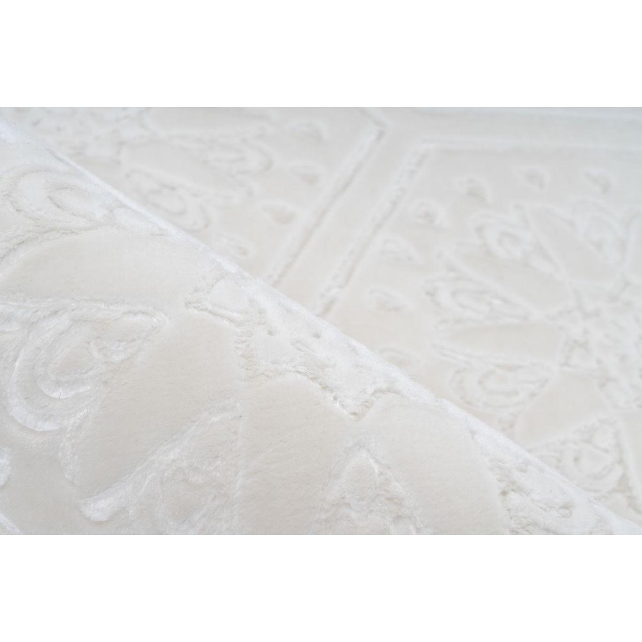 Voir la diapositive 3 : Paris Prix Tapis moderne fait main  monroe ii  blanc
