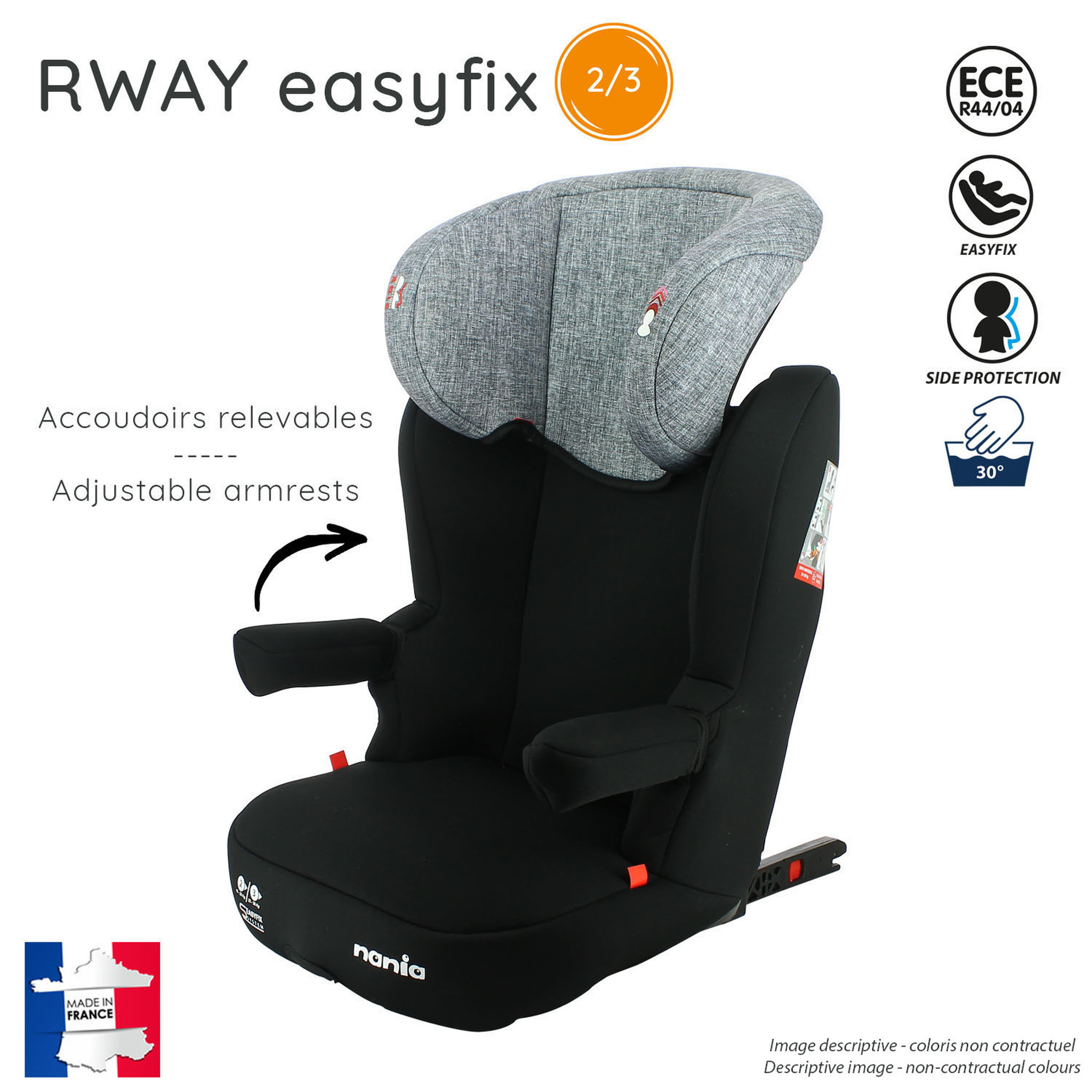Voir la diapositive 4 : DISNEY Rehausseur easyfix groupe 2/3 Rway Disney Mickey