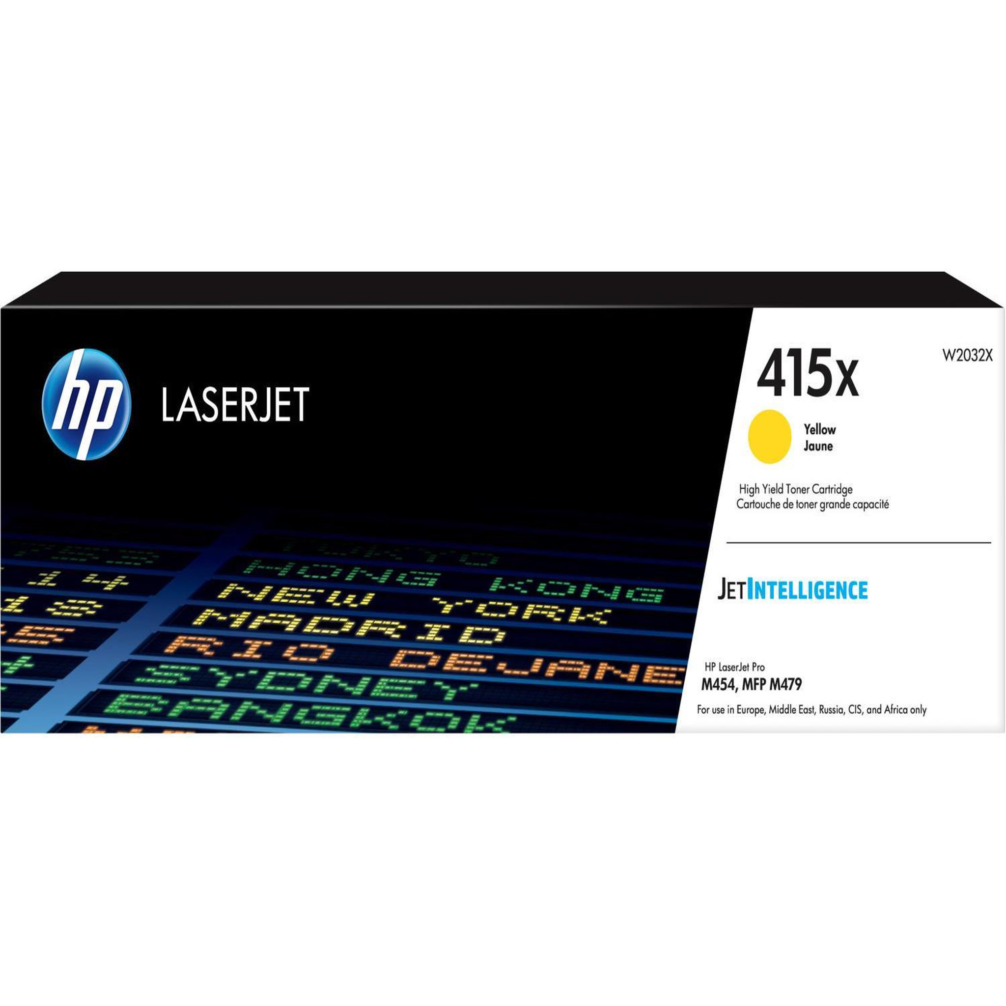 Voir la diapositive 2 : HP Hp 415x toner jaune laserjet authentique grande capacité