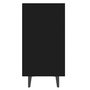 Voir la diapositive 5 : VIDAXL Buffet noir 103,5x35x70 cm bois d'ingenierie