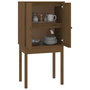 Voir la diapositive 4 : VIDAXL Buffet haut Marron miel 60x40x120 cm Bois massif de pin
