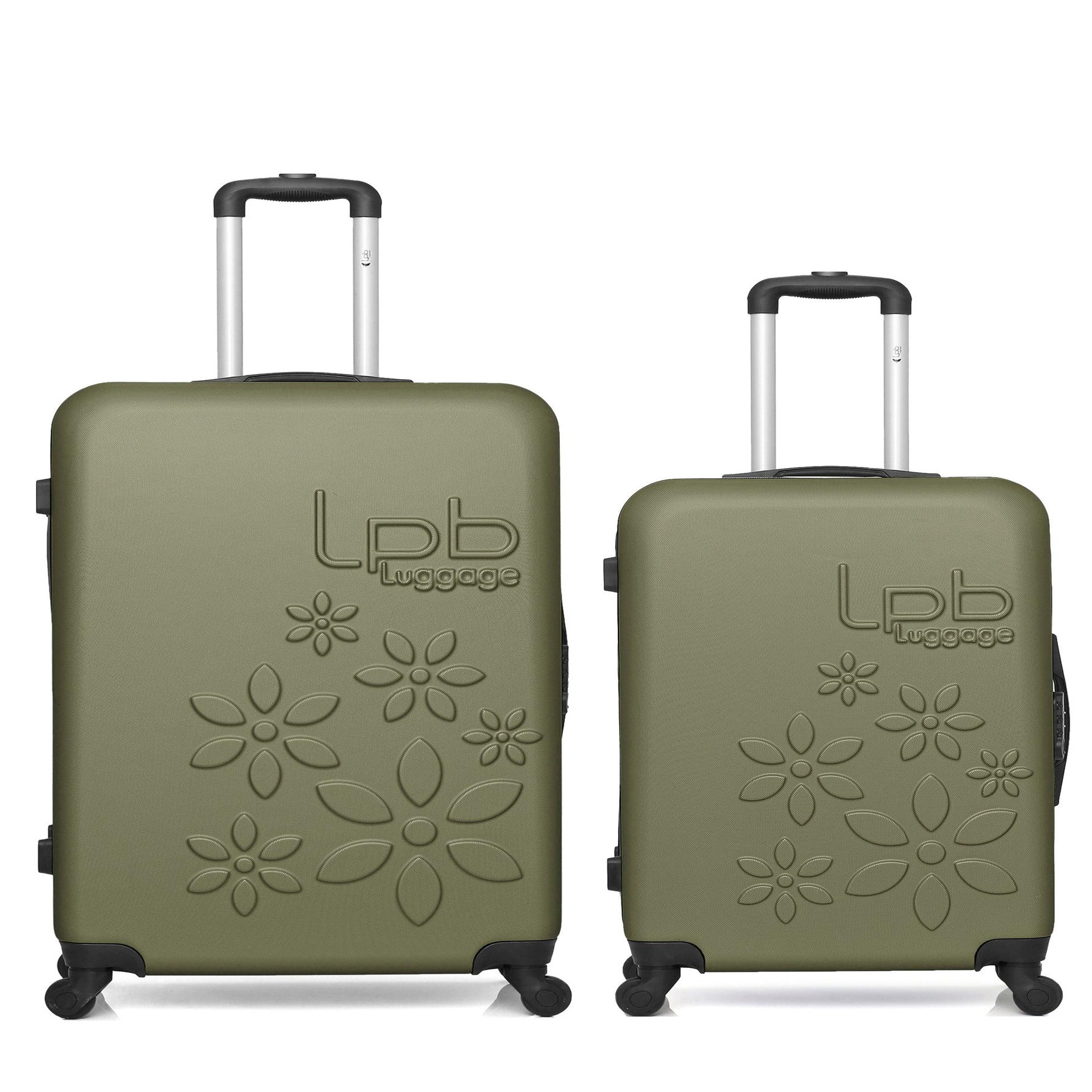 LES P'TITES BOMBES LPB Lot de 2 - valises grand format et weekend eleonor